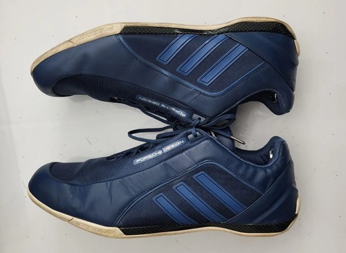 Zapatos ADIDAS ORIGINALES Diseño Porsche PARA HOMBRES 10 Azul RARO - Imagen 10 de 16