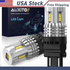Auxito LED 6000K DRL Day Time Running Lights Lamps 3157 3057 Super Bright 2/4x