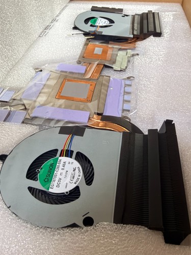 Lote 5 NUEVO Alienware 15 R4 Nvidia GeForce GTX GPU CPU Enfriador Disipador de calor con ventiladores Y99WC - Imagen 2 de 3