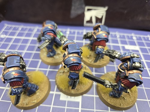40k 30k Night Lords Terminators x5 Pro Painted Chaos Space Marines Cataphractii  - Bild 8 von 8