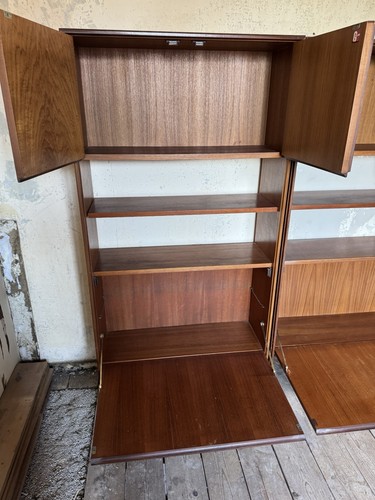 Gplan Vintage Mid Century Retro Drinks Cabinet Bookcase Storage Cupboard - Picture 6 of 14