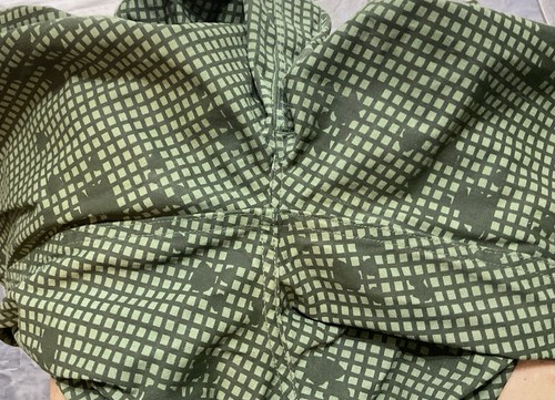 Vintage 1983 Military Desert Night Green Camo Patterned Pants Hose Herren L - Bild 3 von 17