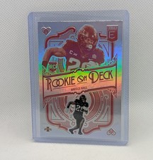 2022 Panini Donruss Elite - Rookie on Deck Breece Hall #Rd-6 (RC)