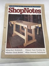 ShopNotes Magazine Vol 2 Issue 7 Workbench Woodworking Plans August Home Pub