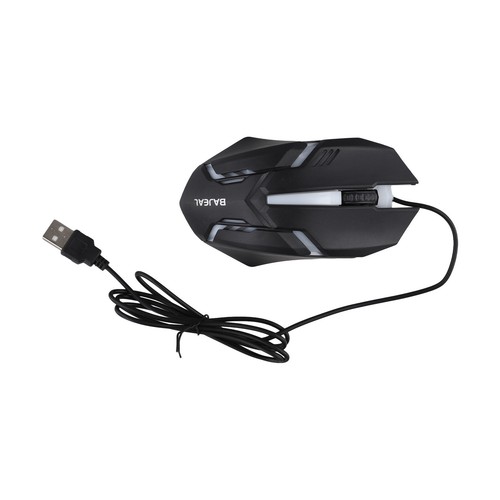 Gaming Setup 1600DPI LED Optical Mouse Reliable Connection Comfortable To Hold - Photo 11/24
