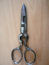 Schere Knopflochschere Schneiderei historisch