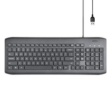 Surf Onn USB Wired Full-size Computer Keyboard, 104-Keys, 5 ft cord
