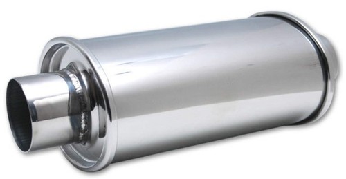 Vibrant ULTRA QUIET Resonator 2.75in inlet / outlet x 13.75in overall length - Picture 3 of 4