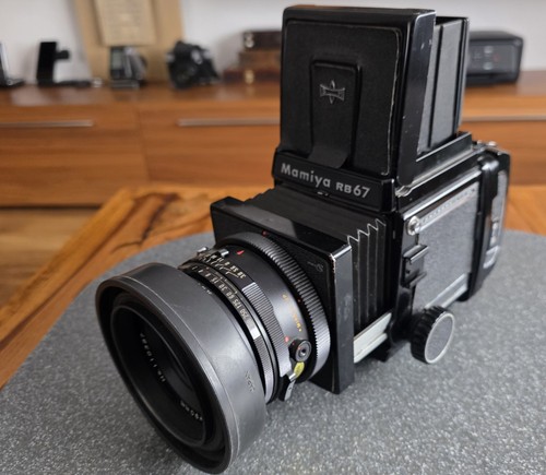 Mamiya RB67 Pro S, Spiegelreflexkamera, Objektiv Seiko - Bild 11 von 20