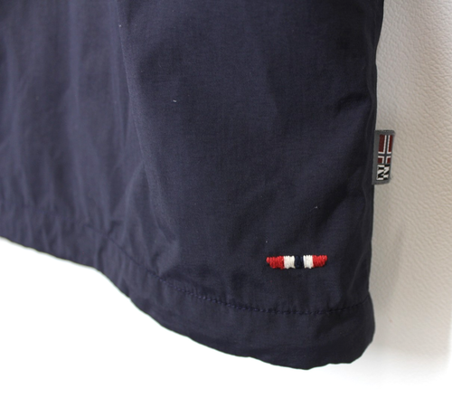 Napapijri Rainforest Summer Anorak Jacket Navy Size M Men's Lightweight Pullover - Picture 19 of 22