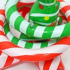 1 Set Inflatable Xmas Toy Toss Santa Game Parent-child Interactive Toy