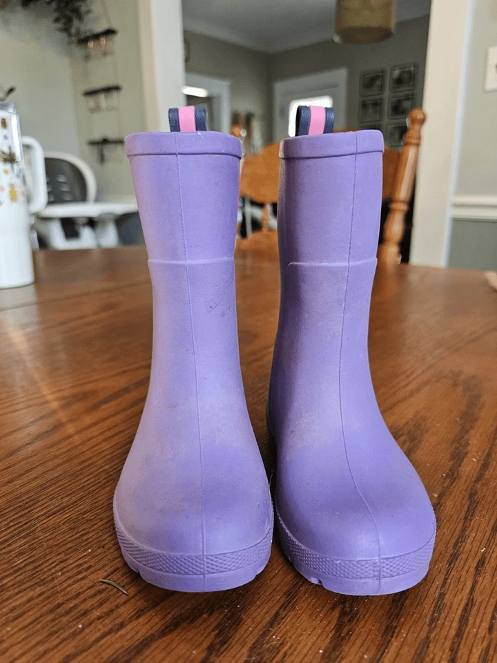 Totes Charley’s Alto Púrpura Todo Uso Ligero Botas de Lluvia Niños 5-6 Goma Foto 2 de 4