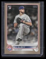 A.J. Alexy 2022 Topps #547 /2022 Texas Rangers