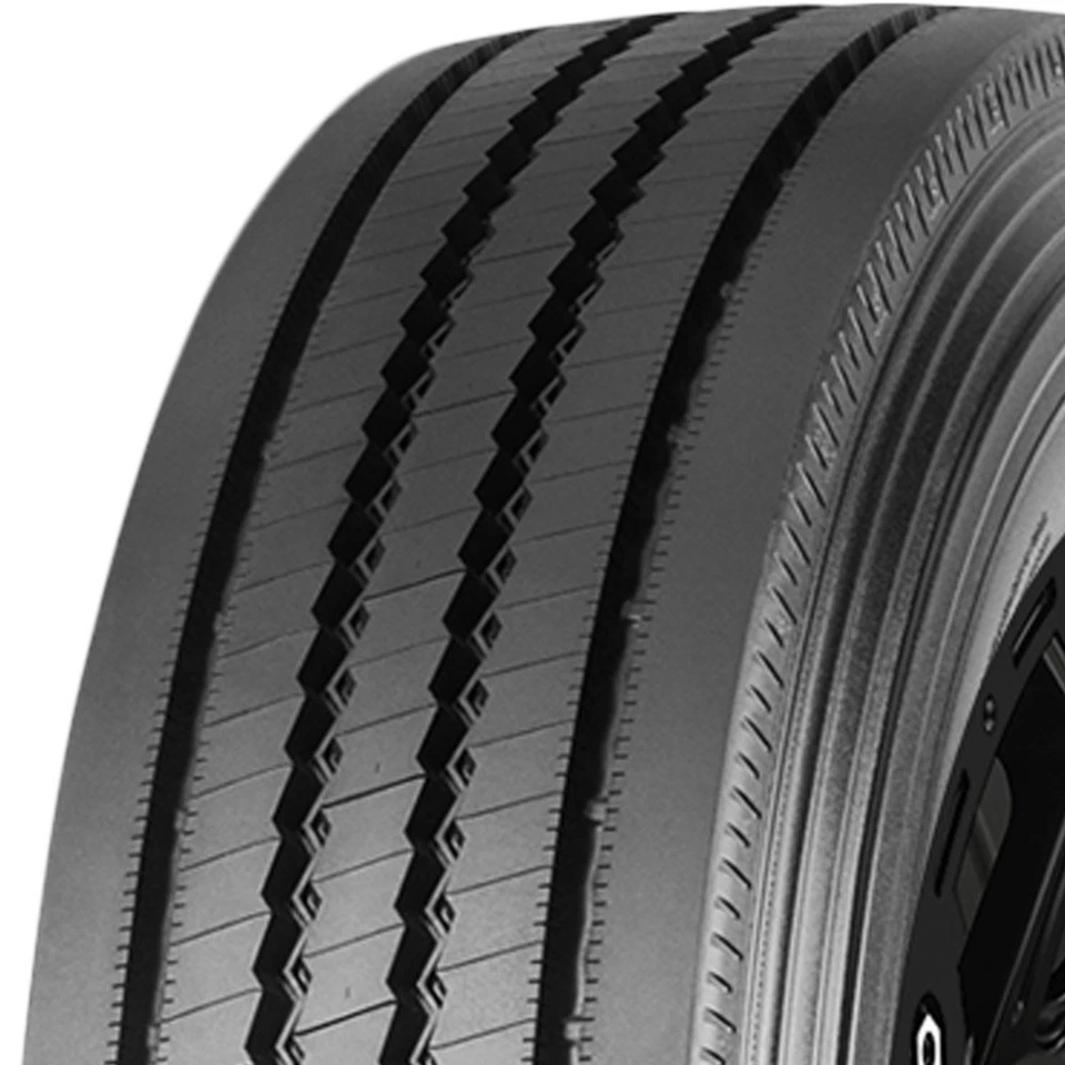 (QTY 2) 245/70R19.5 Michelin Agilis HD Z 136/134N LRH Black Wall Tires Foto 3 de 4