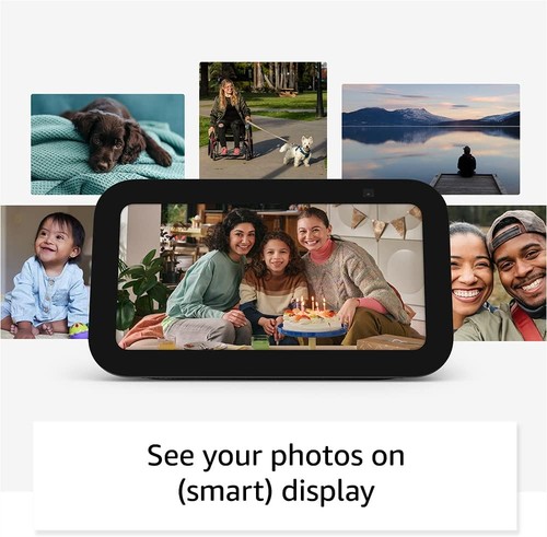 Amazon Echo Show 5 (newest model), Smart display with 2x the bass Charcoal  - Picture 5 of 7