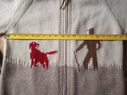 Lauren Ralph Lauren Handstrick Wolle Cardigan Pullover Jacke Hund Ente Gr. M - Bild 5 von 24