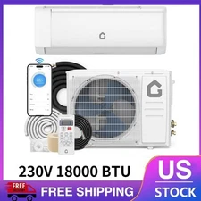 ✅18000 BTU Ductless Mini Split Air Conditioner Heating Cooling Energy Wall-Mount