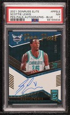 2021 Donruss Elite Pen Pals Blue /35 Scottie Lewis #PP-SLE PSA 7 Rookie Auto RC
