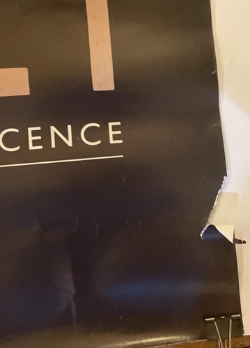 Póster de rock promocional vintage 1989 Don Henley End of Innocence 23"x34 1/2" Eagles - Imagen 7 de 9