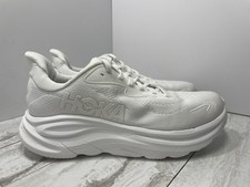 Size 9 - Hoka One One Clifton 10 Triple White W