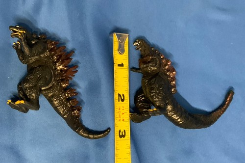 Godzilla Figures 2 1/2” - Articulated Arms & Legs - Set Of 2 - Unbranded - Picture 10 of 10