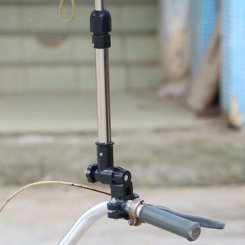 Bicycle Umbrella Mount Stand Clip Easy Installation Parasol Universal Clamp - Picture 5 of 6