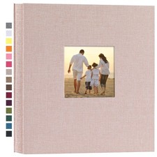 Linen Hardcover Photo Album 4x6 600 Photos Large Capacity for Family Wedding ...