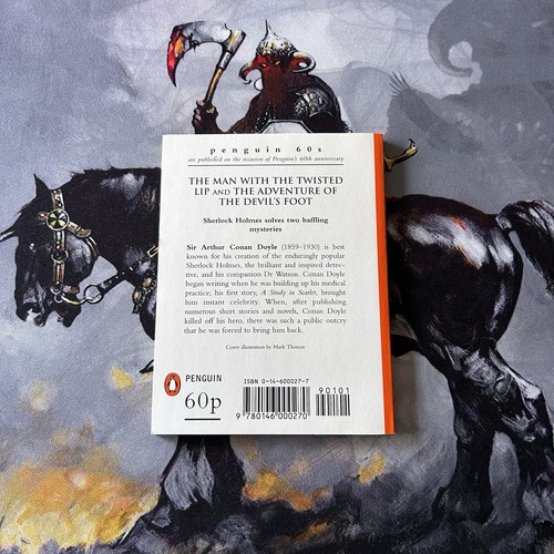 The Man with the Twisted Lip Arthur Conan Doyle Penguin 60s - Picture 2 of 4