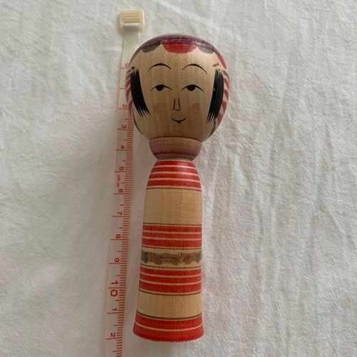 Yajiro Kokeshi Puppe süß klein Handarbeit traditionelle japanische Kunst - Bild 7 von 7