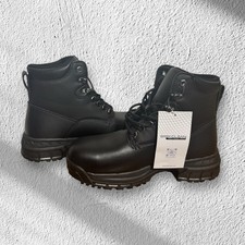 Shoes For Crews Work Boots Size 8.5 August Steel Toe, Slip & Oil Resistant 77319