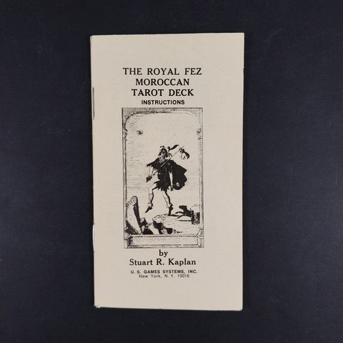 Very Rare The Royal Fez Moroccan Tarot Deck, Vintage 1975 - Imagen 4 de 9