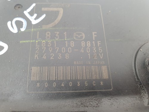 UNIDAD DE CONTROL DEL MOTOR MAZDA MX5 NC 1.8i L8-DE ECU L83118881F 98K - Imagen 3 de 3