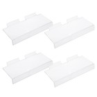  4 Pcs Schuh Vitrine Transparentes Präsentationsregal Schuhdisplayhalter