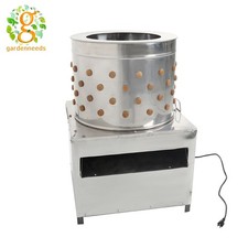 110V 60Hz Chicken Plucker Plucking Machine Poultry De-Feather With Two Wheels
