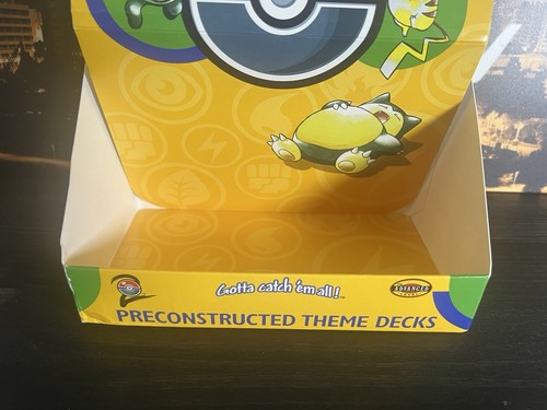 Pokémon Set Base 2 Mazzo Tematico Vuoto Espositore - Foto 3 di 7