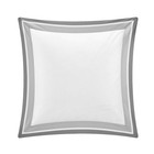 Shading Collection 2 pieces in a Pack Euro Square Pillow Sham Covers 100% Egy...