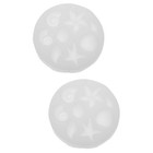2 PCS Förmchen Backen Meerestiere Tortendeko Geburtstag Seifenformen