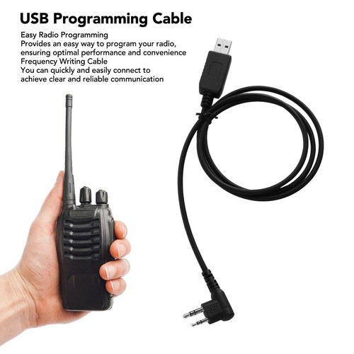 PC26 Kabel do programowania radiowego Wysokowydajna linia częstotliwości zapisu USB do Hyt CB - Zdjęcie 8 z 24