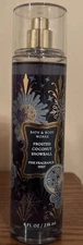 “Frosted Coconut Snowball” 8 Oz Fine Fragrance Mist Bath & Body Works SHIPS Free