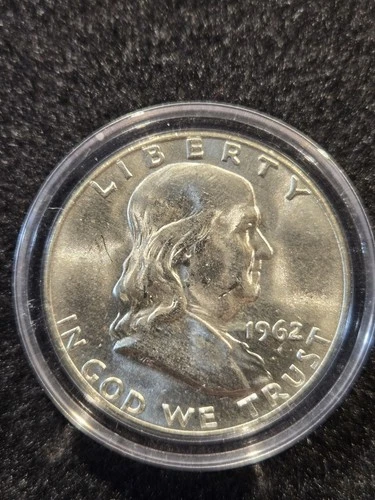 1962 FRANKLIN  HALF DOLLAR-YOU DECIDE GRADE FREE SHIPPING WITH THREE ITEMS