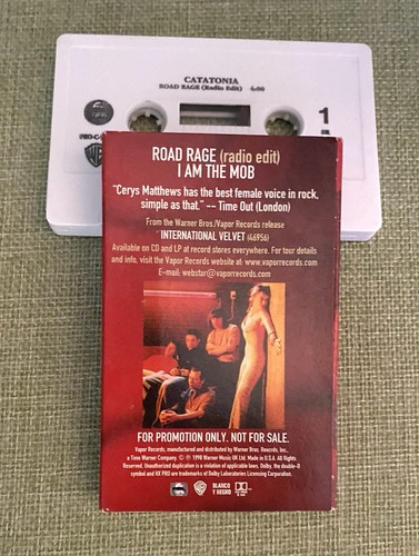 Catatonia **PROMO CASSETTE** Road Rage - Picture 2 of 2