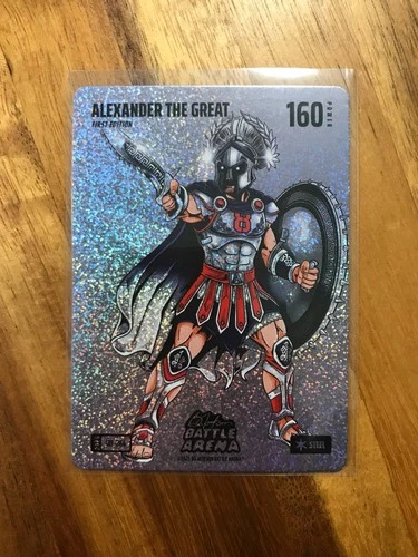 2026 Bo Jackson Battle Arena Alexander The Great Steel Icon Foil SSP 160 IBF-264