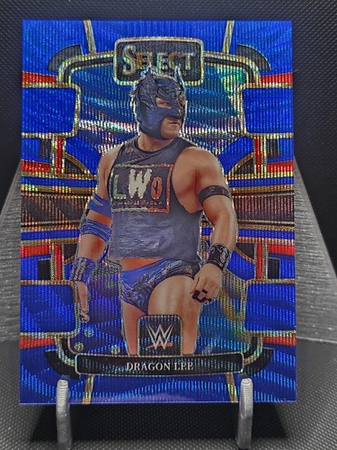 2024 Panini Select WWE Concourse Blue Wave /49 - Dragon Lee – Raw #40