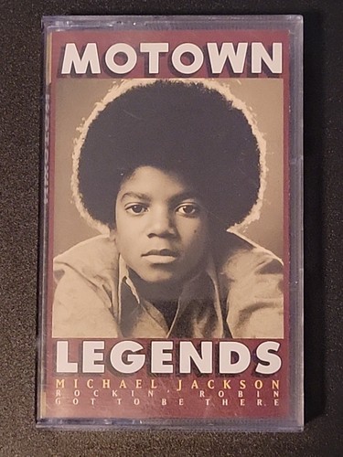  Motown Legends Michael Jackson Cassette Tape 1993 Rockin’ Robin - Picture 1 of 4