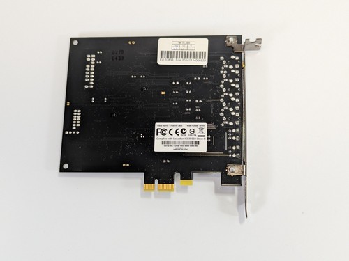 Creative Sound Blaster SB1500 PCI-E Sound Card - Soundblaster Z OEM Version - Afbeelding 8 van 9