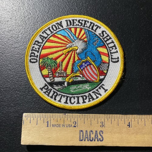 USAF US Air Force Operation Desert Shield Participant Military Patch Neu N3 - Bild 3 von 3