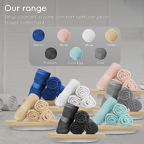 Ariv Towels - Premium Bamboo Cotton Bath Towels - Natural, Ultra Absorbent and - Picture 3 of 6