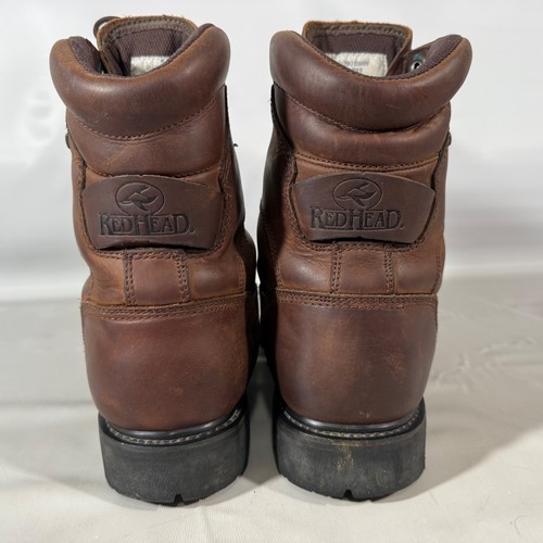 RedHead Insulated Thinsulate 1000 Gr Kiltie Boots Leather Gore-Tex Vibram 7.5 - Picture 6 of 13