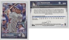 2015 Topps Opening Day Joc Pederson #193 Rookie RC