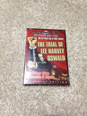 THE TRIAL OF LEE HARVEY OSWALD AND... THE OTHER SIDE OF BONNIE & CLYDE DVD NEW
